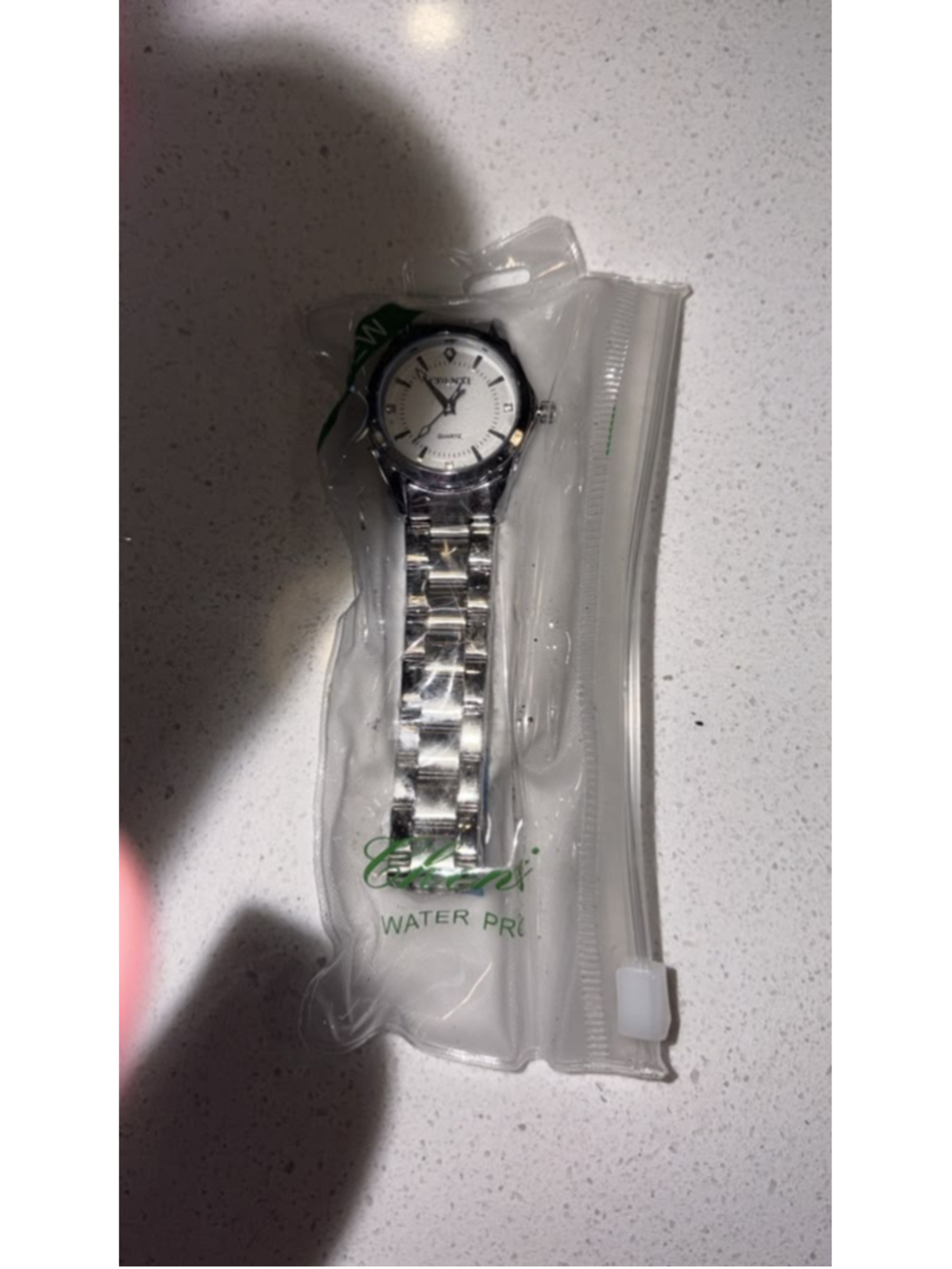 CHENXI Women Silver Tone Quartz Watch Stainless Steel Back CX-021L #N21A